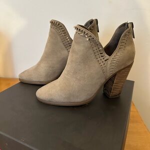 Stylish Taupe Ankle Boots